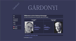 Desktop Screenshot of gardonyi.de